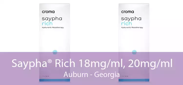 Saypha® Rich 18mg/ml, 20mg/ml Auburn - Georgia