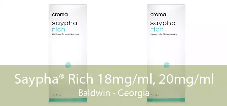 Saypha® Rich 18mg/ml, 20mg/ml Baldwin - Georgia