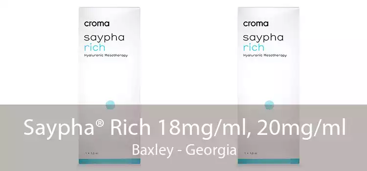 Saypha® Rich 18mg/ml, 20mg/ml Baxley - Georgia