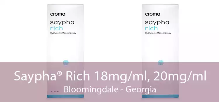 Saypha® Rich 18mg/ml, 20mg/ml Bloomingdale - Georgia