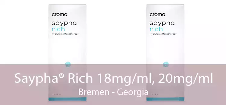 Saypha® Rich 18mg/ml, 20mg/ml Bremen - Georgia