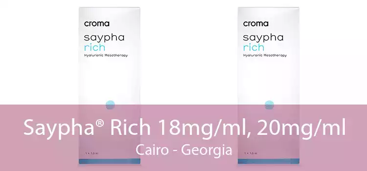 Saypha® Rich 18mg/ml, 20mg/ml Cairo - Georgia