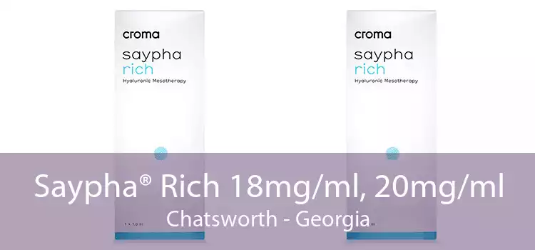 Saypha® Rich 18mg/ml, 20mg/ml Chatsworth - Georgia