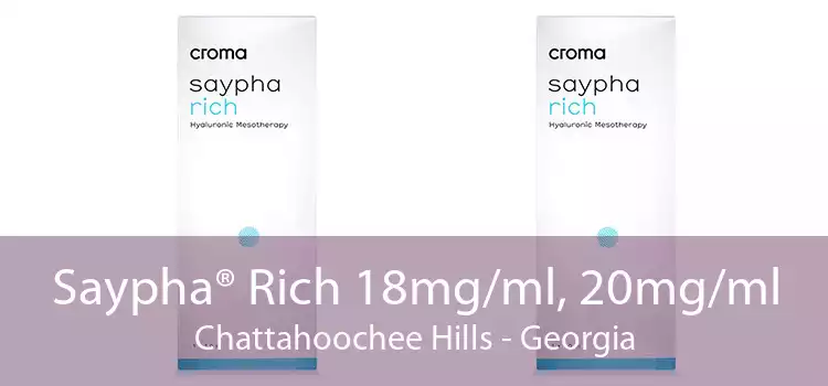 Saypha® Rich 18mg/ml, 20mg/ml Chattahoochee Hills - Georgia