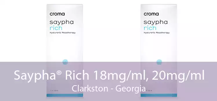 Saypha® Rich 18mg/ml, 20mg/ml Clarkston - Georgia