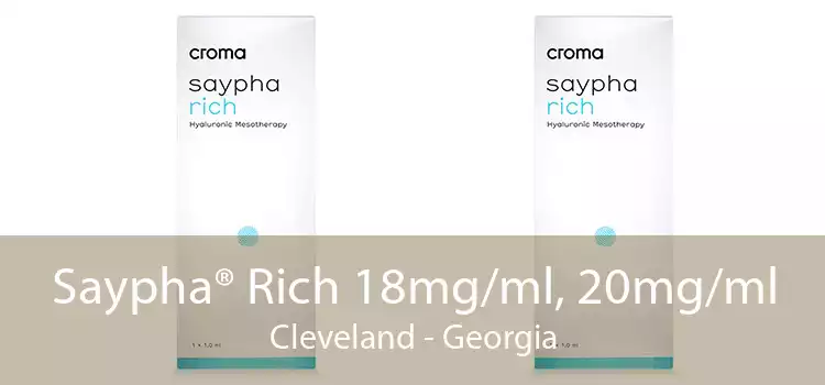 Saypha® Rich 18mg/ml, 20mg/ml Cleveland - Georgia