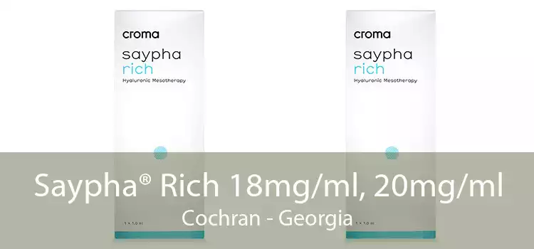 Saypha® Rich 18mg/ml, 20mg/ml Cochran - Georgia
