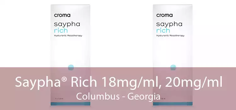 Saypha® Rich 18mg/ml, 20mg/ml Columbus - Georgia
