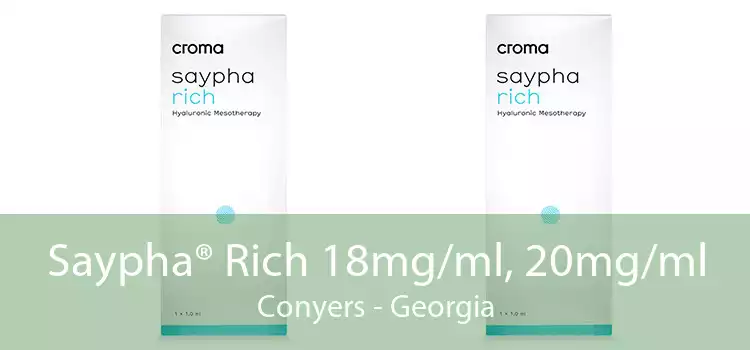 Saypha® Rich 18mg/ml, 20mg/ml Conyers - Georgia