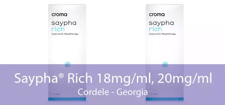 Saypha® Rich 18mg/ml, 20mg/ml Cordele - Georgia