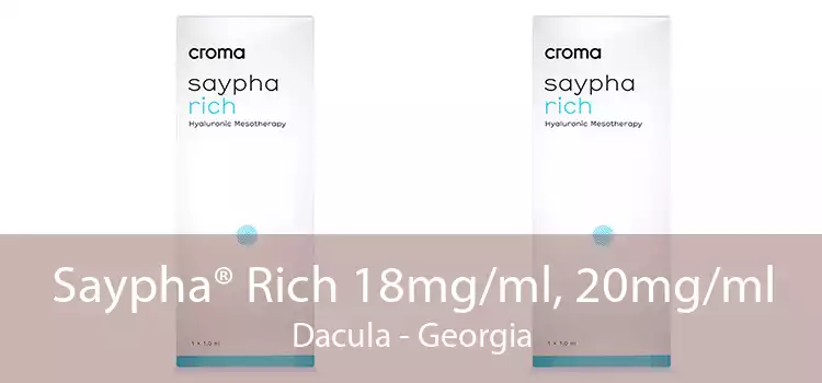 Saypha® Rich 18mg/ml, 20mg/ml Dacula - Georgia