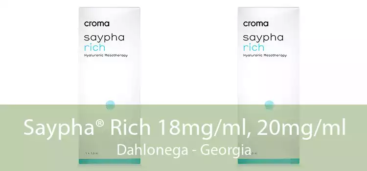 Saypha® Rich 18mg/ml, 20mg/ml Dahlonega - Georgia