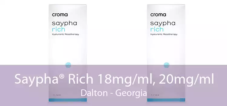 Saypha® Rich 18mg/ml, 20mg/ml Dalton - Georgia