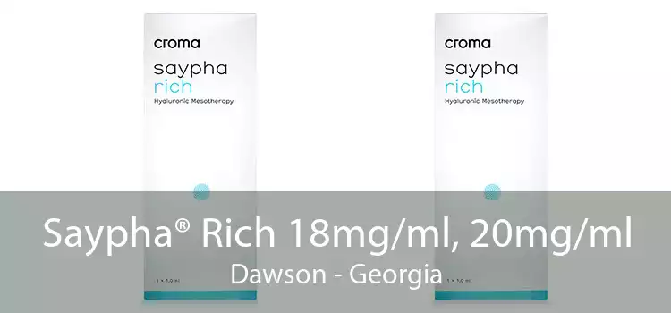 Saypha® Rich 18mg/ml, 20mg/ml Dawson - Georgia