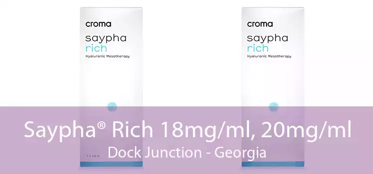 Saypha® Rich 18mg/ml, 20mg/ml Dock Junction - Georgia