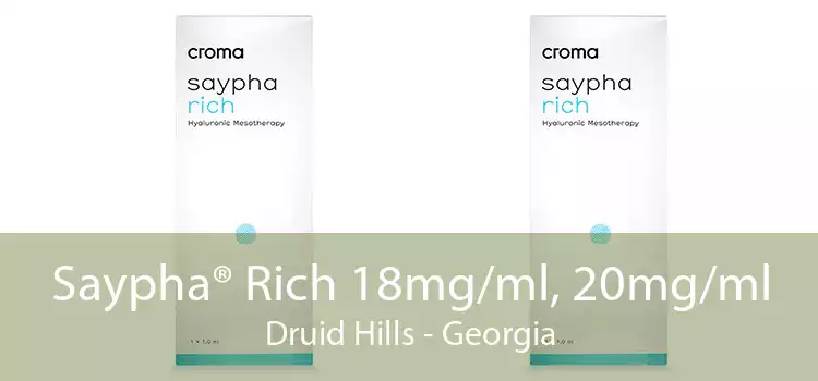 Saypha® Rich 18mg/ml, 20mg/ml Druid Hills - Georgia