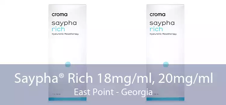 Saypha® Rich 18mg/ml, 20mg/ml East Point - Georgia