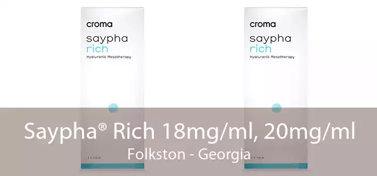 Saypha® Rich 18mg/ml, 20mg/ml Folkston - Georgia