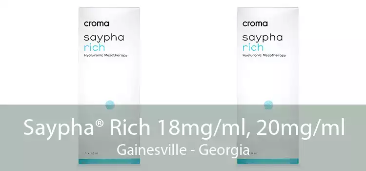 Saypha® Rich 18mg/ml, 20mg/ml Gainesville - Georgia
