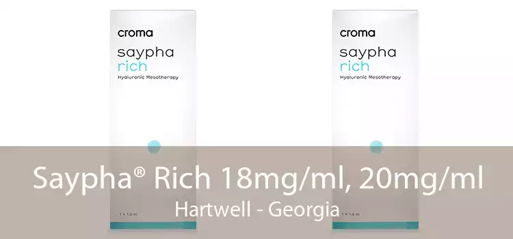 Saypha® Rich 18mg/ml, 20mg/ml Hartwell - Georgia