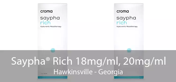 Saypha® Rich 18mg/ml, 20mg/ml Hawkinsville - Georgia