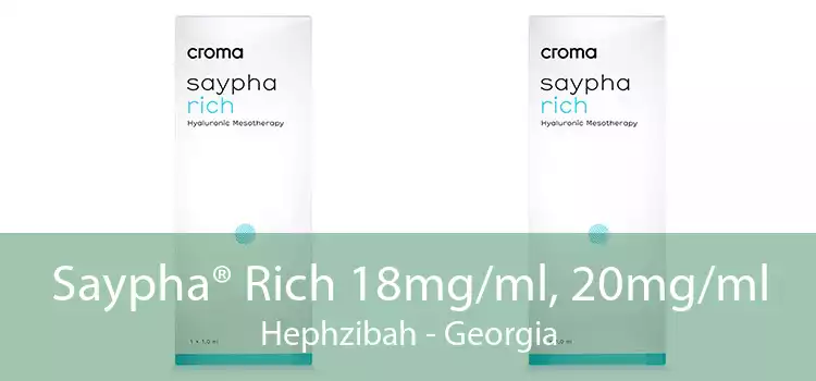 Saypha® Rich 18mg/ml, 20mg/ml Hephzibah - Georgia