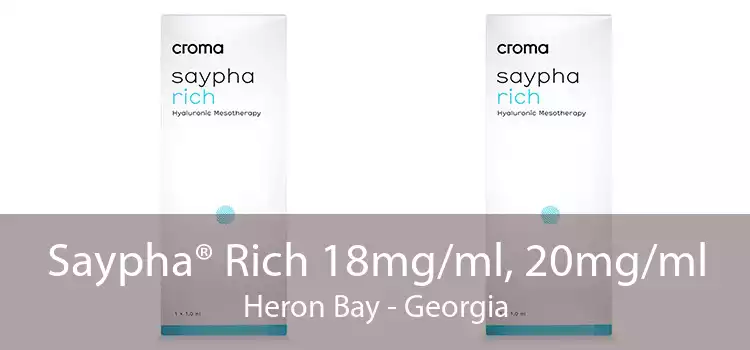 Saypha® Rich 18mg/ml, 20mg/ml Heron Bay - Georgia