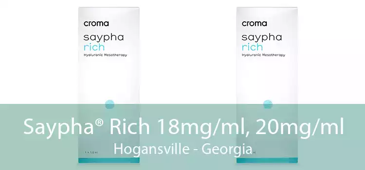 Saypha® Rich 18mg/ml, 20mg/ml Hogansville - Georgia