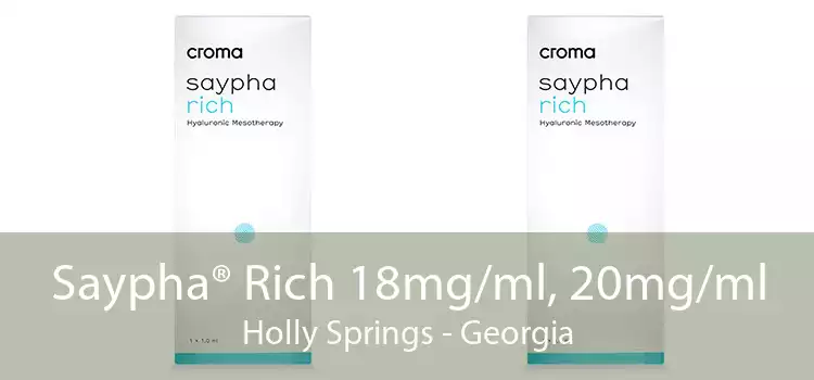 Saypha® Rich 18mg/ml, 20mg/ml Holly Springs - Georgia
