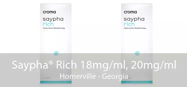 Saypha® Rich 18mg/ml, 20mg/ml Homerville - Georgia