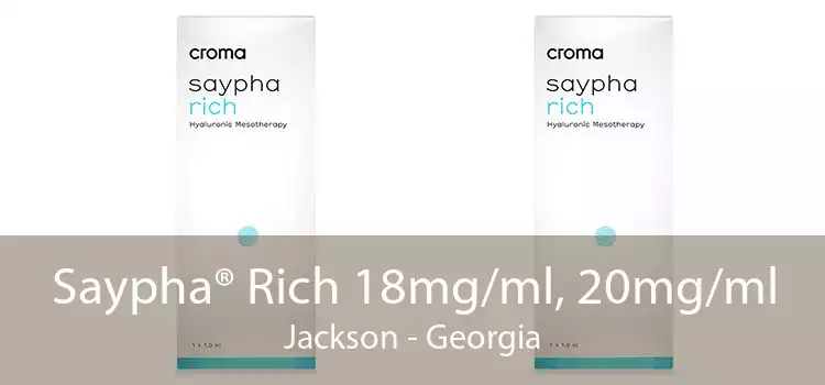 Saypha® Rich 18mg/ml, 20mg/ml Jackson - Georgia
