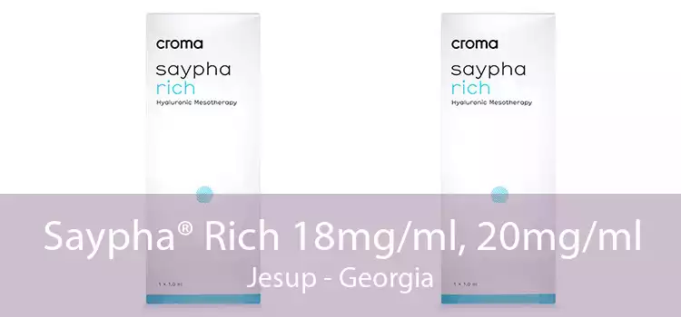 Saypha® Rich 18mg/ml, 20mg/ml Jesup - Georgia