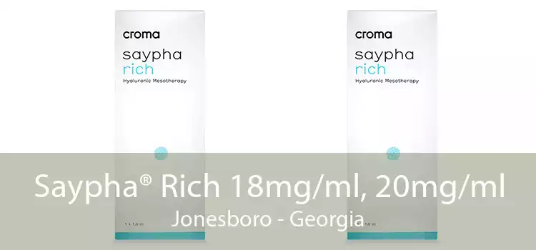 Saypha® Rich 18mg/ml, 20mg/ml Jonesboro - Georgia