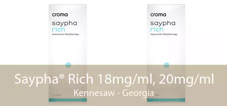 Saypha® Rich 18mg/ml, 20mg/ml Kennesaw - Georgia
