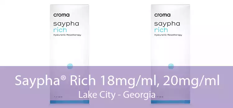 Saypha® Rich 18mg/ml, 20mg/ml Lake City - Georgia