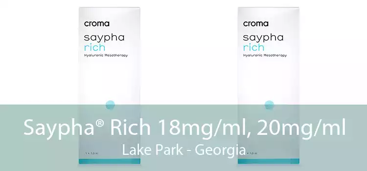 Saypha® Rich 18mg/ml, 20mg/ml Lake Park - Georgia