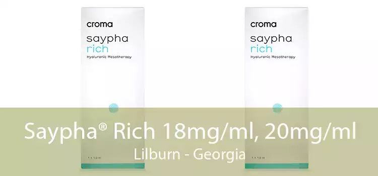 Saypha® Rich 18mg/ml, 20mg/ml Lilburn - Georgia