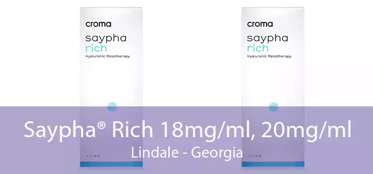 Saypha® Rich 18mg/ml, 20mg/ml Lindale - Georgia