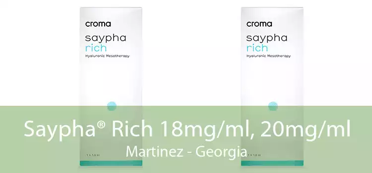 Saypha® Rich 18mg/ml, 20mg/ml Martinez - Georgia