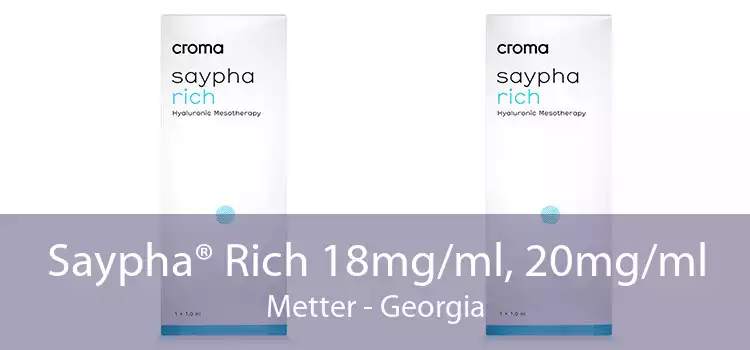 Saypha® Rich 18mg/ml, 20mg/ml Metter - Georgia