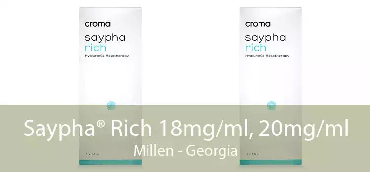 Saypha® Rich 18mg/ml, 20mg/ml Millen - Georgia