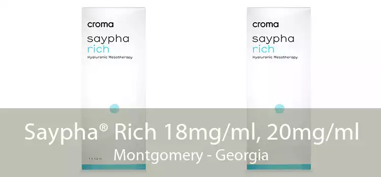Saypha® Rich 18mg/ml, 20mg/ml Montgomery - Georgia