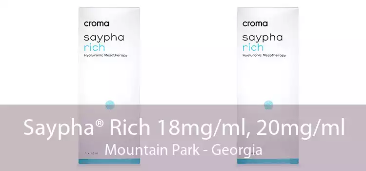 Saypha® Rich 18mg/ml, 20mg/ml Mountain Park - Georgia
