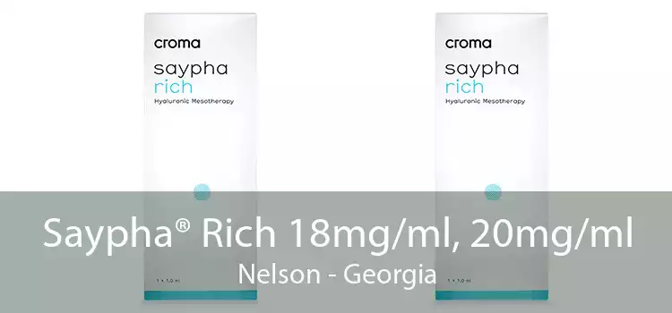 Saypha® Rich 18mg/ml, 20mg/ml Nelson - Georgia