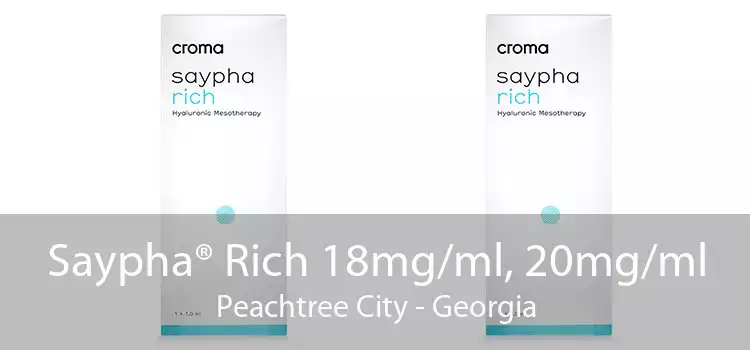 Saypha® Rich 18mg/ml, 20mg/ml Peachtree City - Georgia