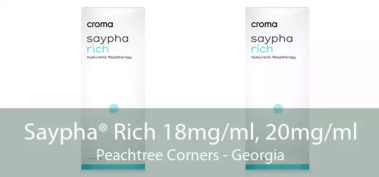 Saypha® Rich 18mg/ml, 20mg/ml Peachtree Corners - Georgia