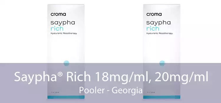Saypha® Rich 18mg/ml, 20mg/ml Pooler - Georgia