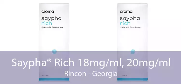 Saypha® Rich 18mg/ml, 20mg/ml Rincon - Georgia