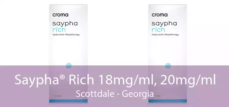 Saypha® Rich 18mg/ml, 20mg/ml Scottdale - Georgia