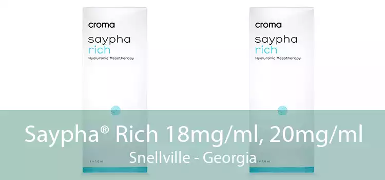 Saypha® Rich 18mg/ml, 20mg/ml Snellville - Georgia